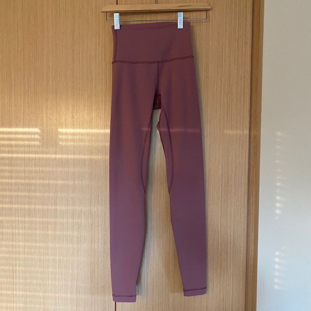 Lululemon Align Plum 25” Pants - Picture 2 of 7